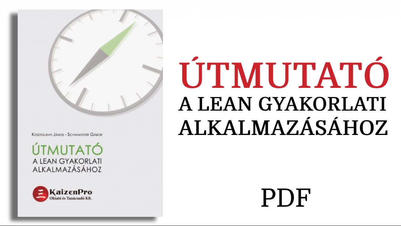 Útmutató a lean gyakorlati alkalmazásához - PDF